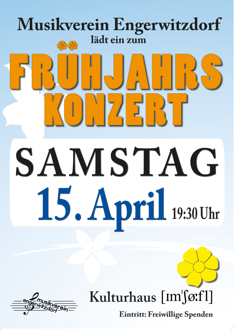 Probentag für Frühjahrskonzert